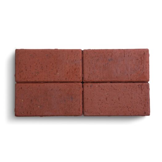 Ketley Brick _ Clay 'Staffordshire Chamferred' Red - CLAY PAVERS