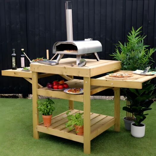 Mercia _Trent BBQ Table With Folding Sides