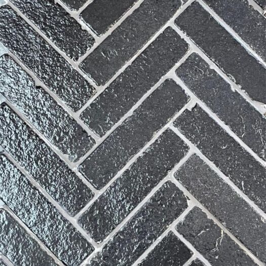Paving Superstore _ Antique Limestone 'Select European Linea Style' Black - BLOCK PAVING