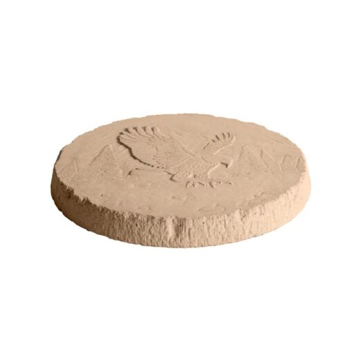 Bowland Stone Paving _ Concrete 'Wild Bird' Bath Buff- STEPPING STONES