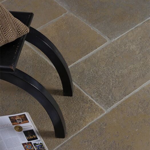 Strata Paving _ Antique Limestone 'Historical Collection' Abbey - INDOOR TILES